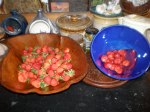 July 2009: best strawberry harvest ever